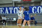 VB vs MHC  Wheaton Women's Volleyball vs Mount Holyoke College. - Photo by Keith Nordstrom : Wheaton, Volleyball, VB